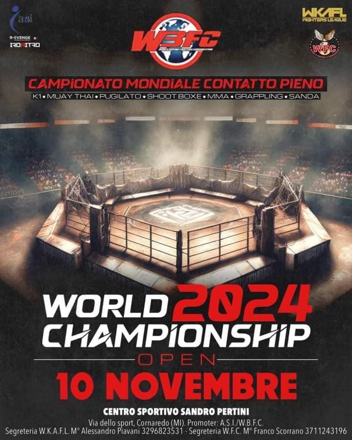 WORLD CHAMPIONSHIP CONTATTO PIENO AM